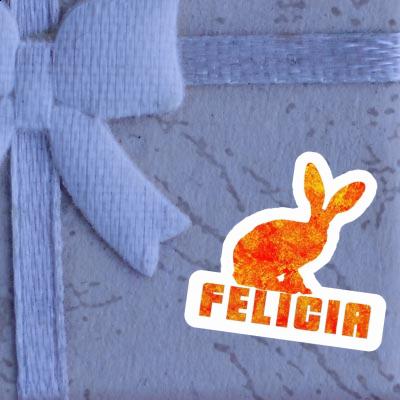 Felicia Sticker Rabbit Notebook Felicia Sticker Rabbit Notebook Image