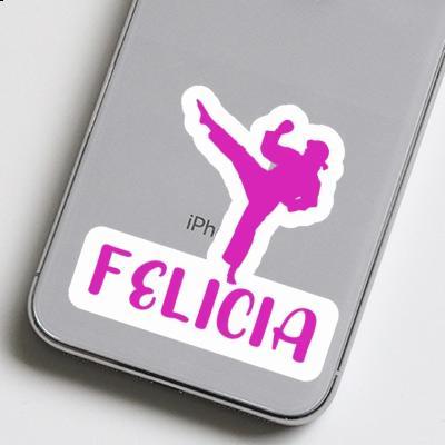 Felicia Autocollant Karatéka Felicia Autocollant Karatéka Image