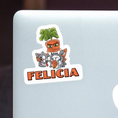Autocollant Felicia Carotte monstre Notebook Autocollant Felicia Carotte monstre Notebook Image