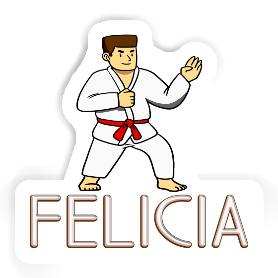 Felicia Aufkleber Karateka Laptop Felicia Aufkleber Karateka Laptop Image