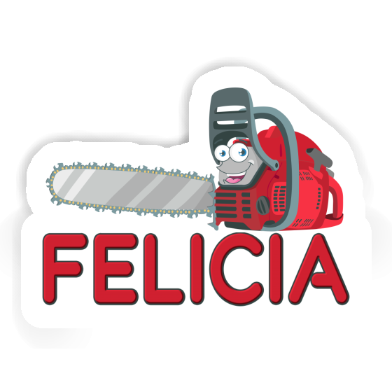 Autocollant Felicia Tronçonneuse Image