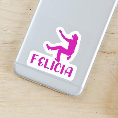Kletterer Aufkleber Felicia Laptop Kletterer Aufkleber Felicia Laptop Image