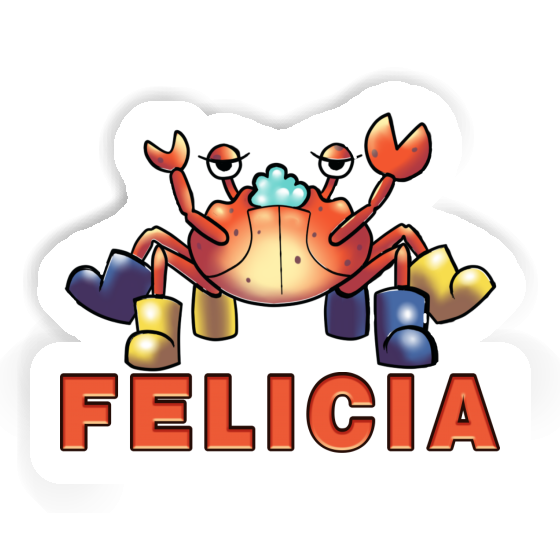 Krabbe Sticker Felicia Laptop Image