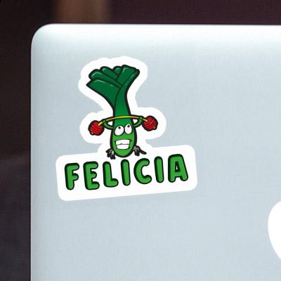 Autocollant Poireau Felicia Notebook Autocollant Poireau Felicia Notebook Image