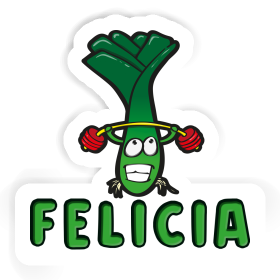 Autocollant Poireau Felicia Notebook Autocollant Poireau Felicia Gift package Image