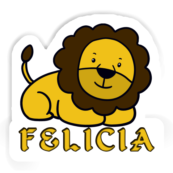 Sticker Felicia Löwe Laptop Image