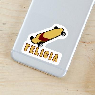 Longboard Autocollant Felicia Longboard Autocollant Felicia Image