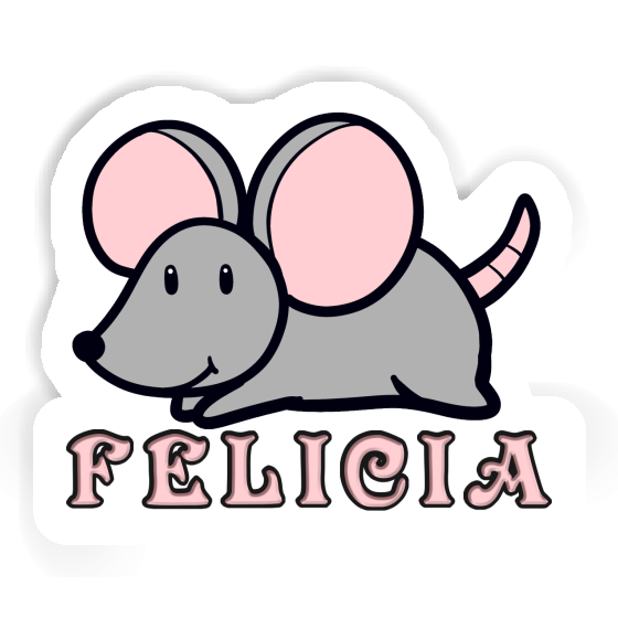 Felicia Autocollant Souris Notebook Felicia Autocollant Souris Notebook Image
