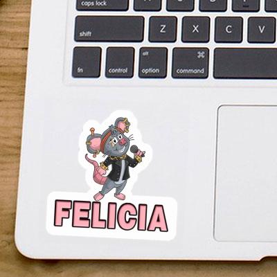 Chanteuse Autocollant Felicia Chanteuse Autocollant Felicia Image