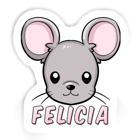 Souris Autocollant Felicia Gift package Image