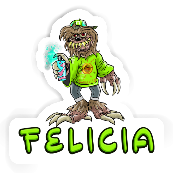 Sticker Sprayer Felicia Notebook Sticker Sprayer Felicia Notebook Image