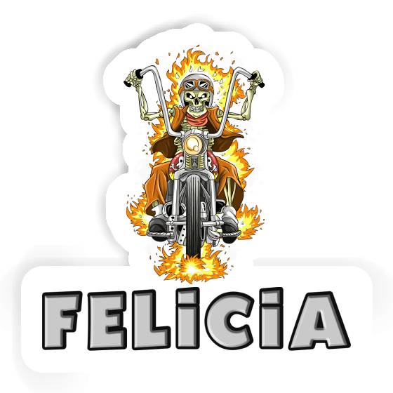 Motorradfahrer Sticker Felicia Notebook Motorradfahrer Sticker Felicia Notebook Image