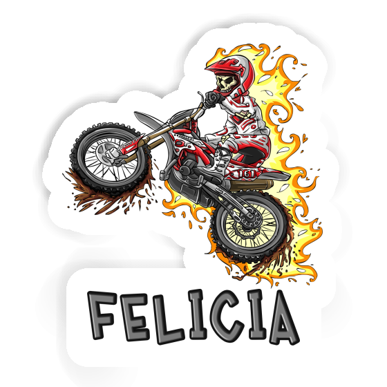 Autocollant Dirt Biker Felicia Notebook Autocollant Dirt Biker Felicia Gift package Image