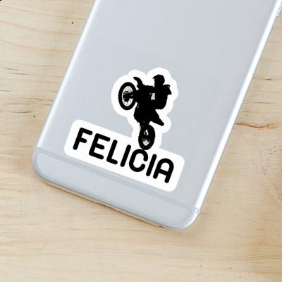 Autocollant Motocrossiste Felicia Notebook Autocollant Motocrossiste Felicia Gift package Image