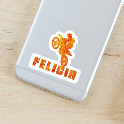 Felicia Aufkleber Motocross-Fahrer Gift package Image