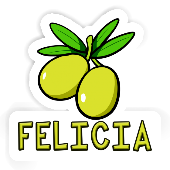 Autocollant Olive Felicia Autocollant Olive Felicia Image