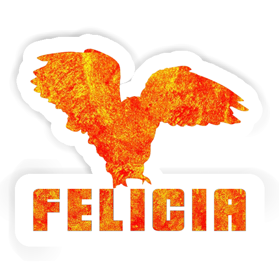 Autocollant Hibou Felicia Notebook Autocollant Hibou Felicia Gift package Image