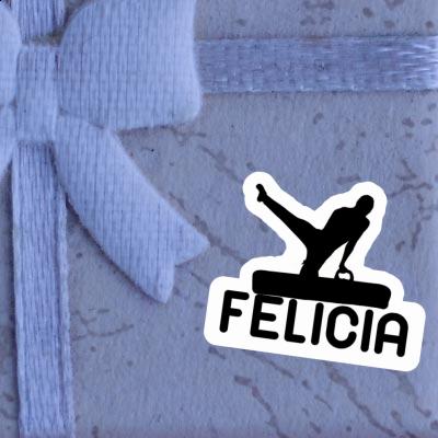 Gymnaste Autocollant Felicia Laptop Image