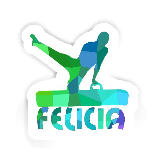 Autocollant Gymnaste Felicia Image
