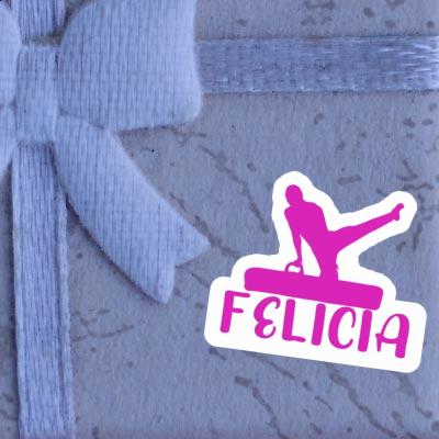 Sticker Gymnast Felicia Notebook Image