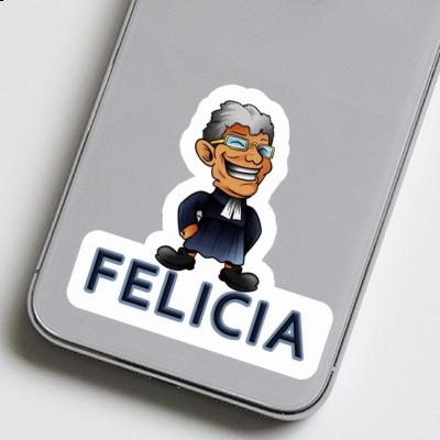 Autocollant Prêtre Felicia Notebook Image
