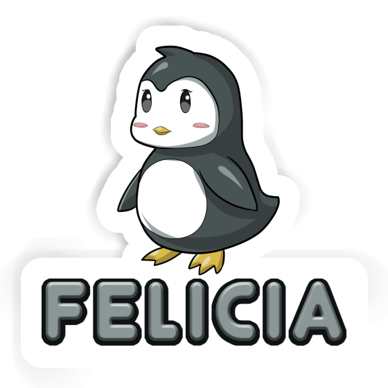 Felicia Sticker Penguin Laptop Image