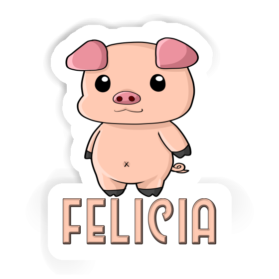 Felicia Autocollant Porcelet Gift package Image