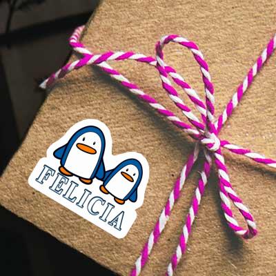 Sticker Penguin Felicia Gift package Image