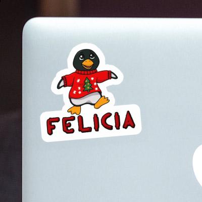 Autocollant Felicia Pingouin de Noël Notebook Autocollant Felicia Pingouin de Noël Gift package Image