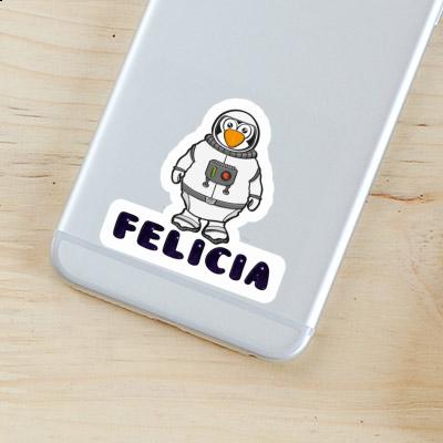 Astronaut Sticker Felicia Notebook Astronaut Sticker Felicia Gift package Image
