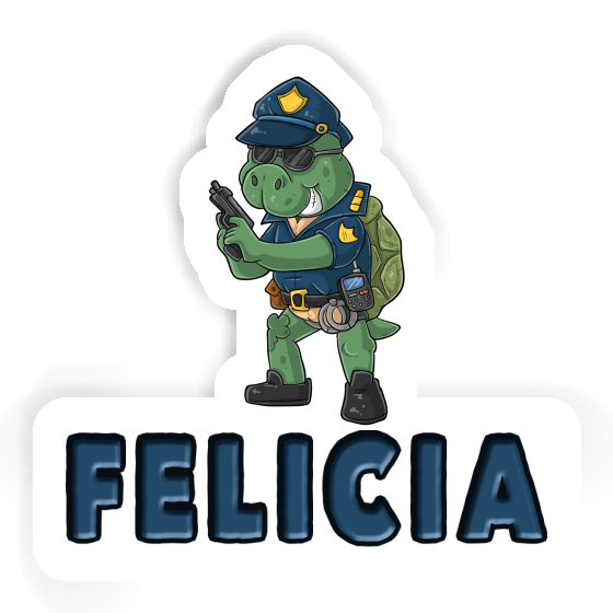 Autocollant Felicia Policier Notebook Autocollant Felicia Policier Gift package Image