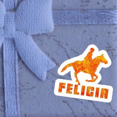 Autocollant Cavalière Felicia Gift package Image