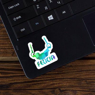 Ring gymnast Sticker Felicia Notebook Ring gymnast Sticker Felicia Notebook Image