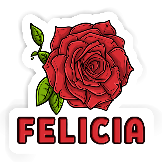 Felicia Autocollant Rose Notebook Felicia Autocollant Rose Notebook Image