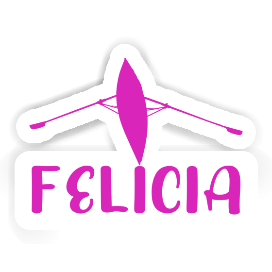 Felicia Aufkleber Ruderboot Laptop Felicia Aufkleber Ruderboot Laptop Image
