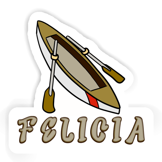 Felicia Aufkleber Ruderboot Laptop Felicia Aufkleber Ruderboot Laptop Image