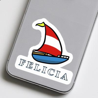 Felicia Autocollant Voilier Notebook Felicia Autocollant Voilier Notebook Image
