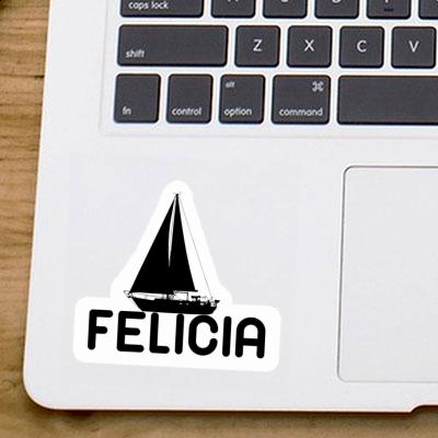 Felicia Aufkleber Segelboot Notebook Felicia Aufkleber Segelboot Notebook Image