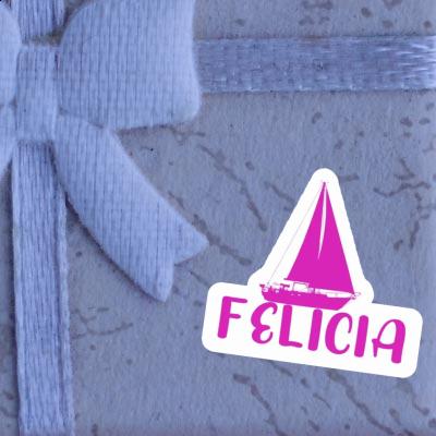 Sticker Felicia Sailboat Notebook Sticker Felicia Sailboat Gift package Image