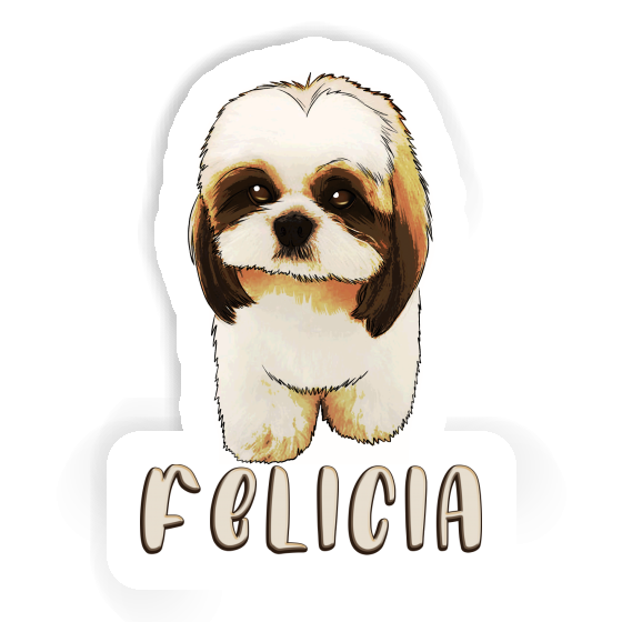 Shih Tzu Sticker Felicia Notebook Shih Tzu Sticker Felicia Gift package Image