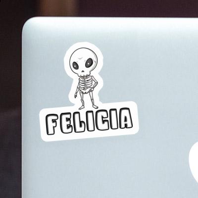 Skelett Aufkleber Felicia Skelett Aufkleber Felicia Image