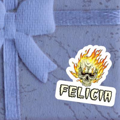 Felicia Sticker Totenkopf Laptop Felicia Sticker Totenkopf Laptop Image