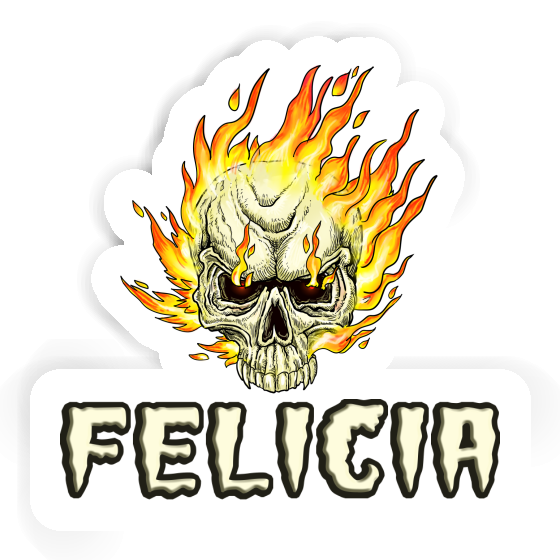 Felicia Sticker Totenkopf Felicia Sticker Totenkopf Image