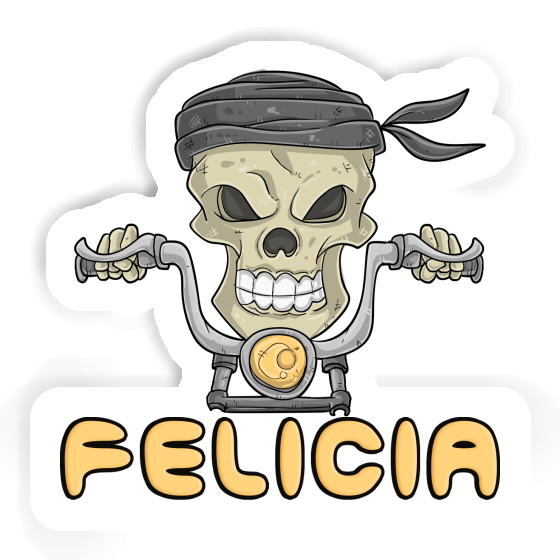 Autocollant Felicia Motard Notebook Image