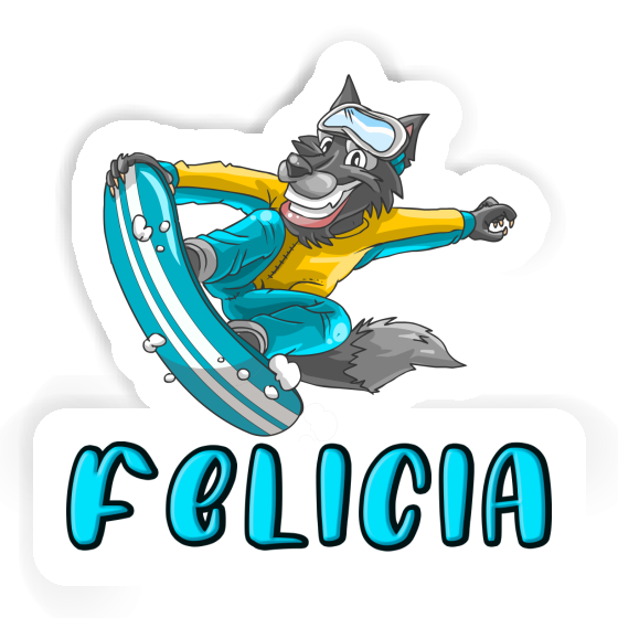 Sticker Boarder Felicia Sticker Boarder Felicia Image
