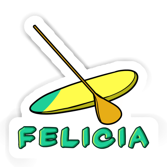 Felicia Aufkleber Stand Up Paddle Image