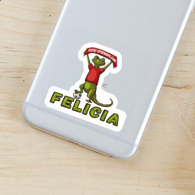 Sticker Felicia Eidechse Notebook Sticker Felicia Eidechse Gift package Image