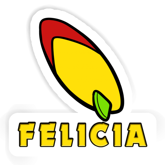 Surfboard Aufkleber Felicia Laptop Surfboard Aufkleber Felicia Laptop Image