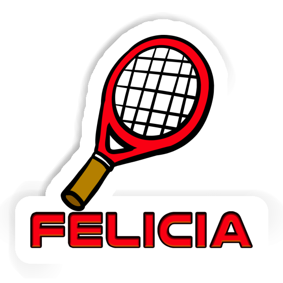 Autocollant Raquette de tennis Felicia Notebook Image