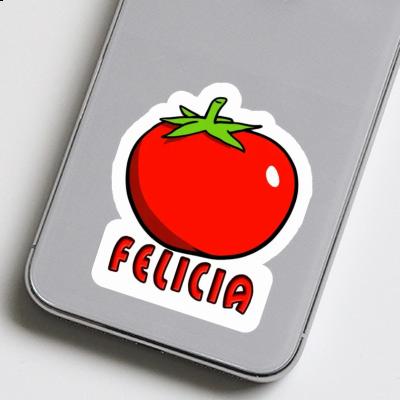 Felicia Autocollant Tomate Notebook Image